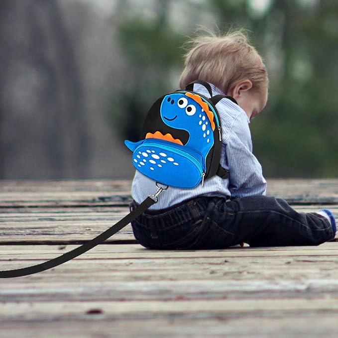 Accmor Toddler Backpack Leash, Cute Dinosaur Kids Harness Backpacks - Image 5