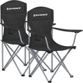 SONGMICS 2 Pack Folding Camping Chairs, Load 330 lb, Cup Holder and High by SONGMICSbySONGMICSHOME