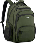 Hanke College Laptop Backpack Multi-Pocket, 18-Inch Large Travel Backpack by Hanke