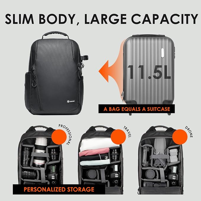 TARION Camera Backpack Waterproof Bag - Image 3