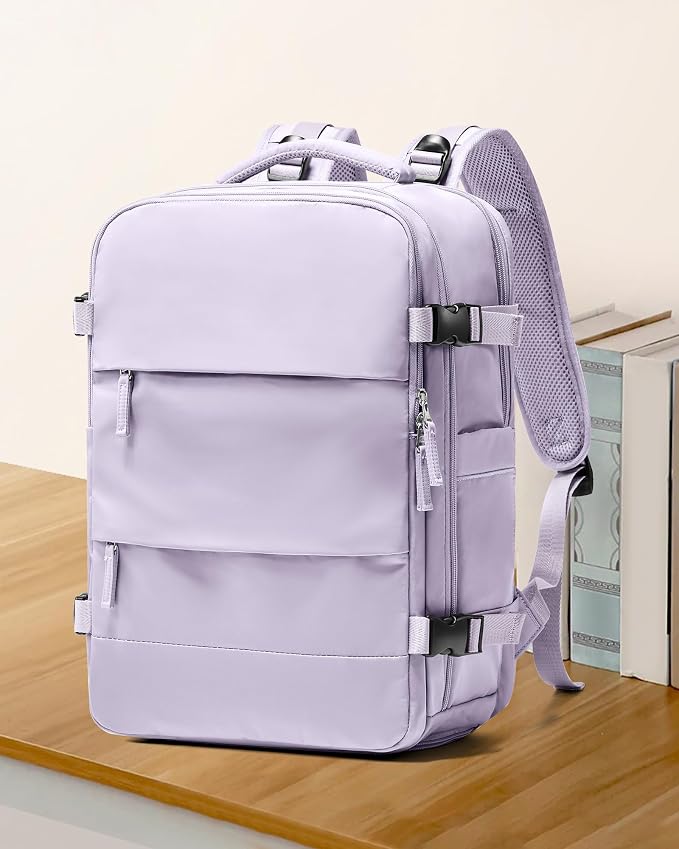coowoz Large Travel Backpack For Women Men, Carry On Flight Approved, Hiking - Image 2