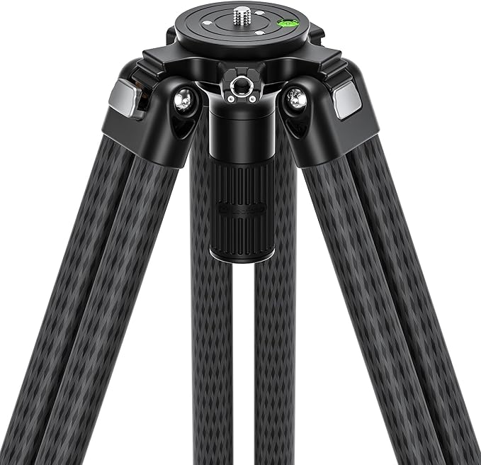 Leofoto LVC-253C+BV-20 Video Tripod, Twin Leg, Integrated Bowl, Leveling Base - Image 5