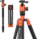 Fotopro 68" Camera Tripod for DSLR, Heavy Duty Compact Travel Tripod by Fotopro
