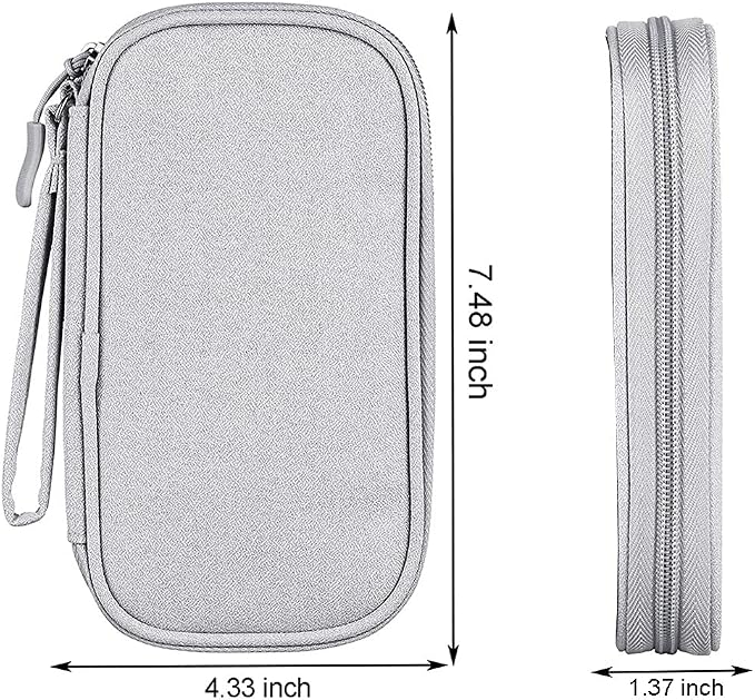 Electronic Organizer Small Travel Cable Organizer Bag, Digital Gadget Organizer - Image 2