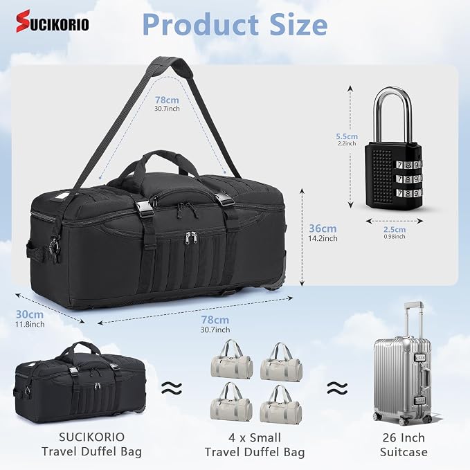 Tactical Travel Duffle Bag - Image 7