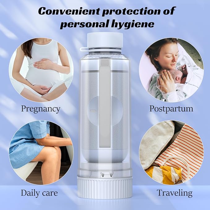 Portable Bidet for Travel, VITCOCO Rechargeable Travel Bidet Handheld Sprayer - Image 6
