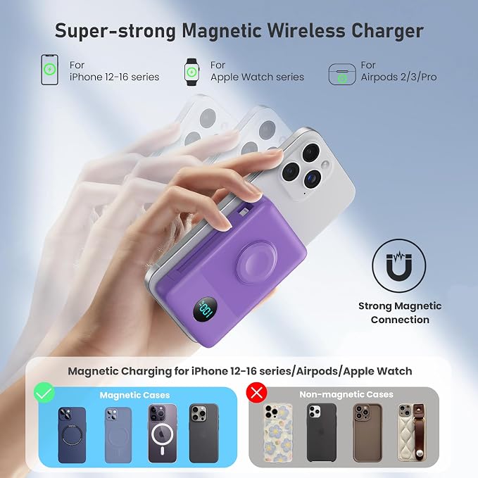 Magnetic Portable Charger for iPhone - Image 6