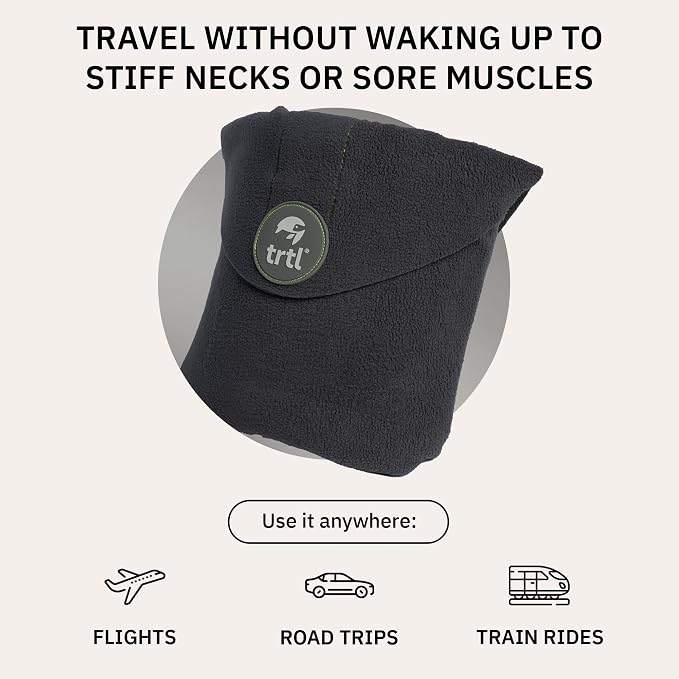 trtl Pillow - Scientifically Proven Super Soft Neck Support Travel Pillow - - Image 3