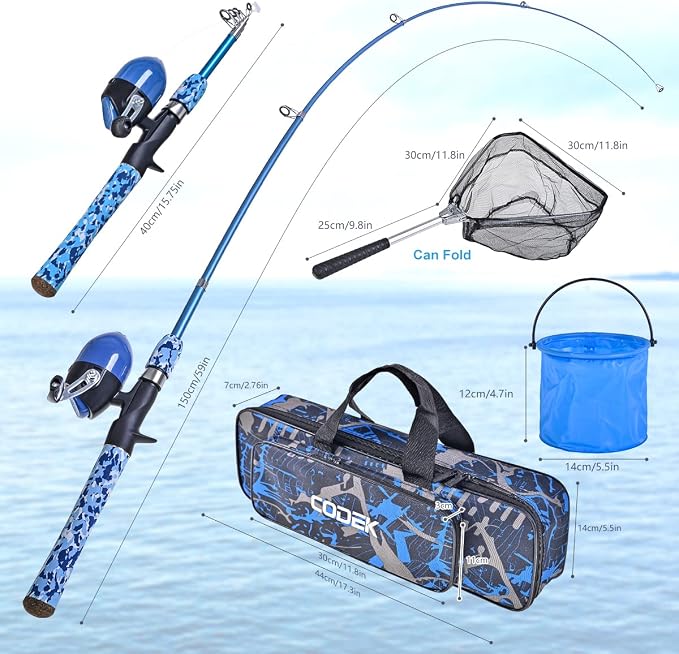 CODEK Kids Fishing Pole Set - Image 4