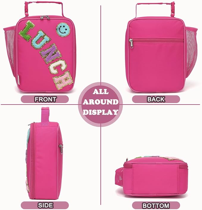 FlowFly Lunch box Insulated Soft Bag Mini Cooler Back to School Thermal Meal - Image 6