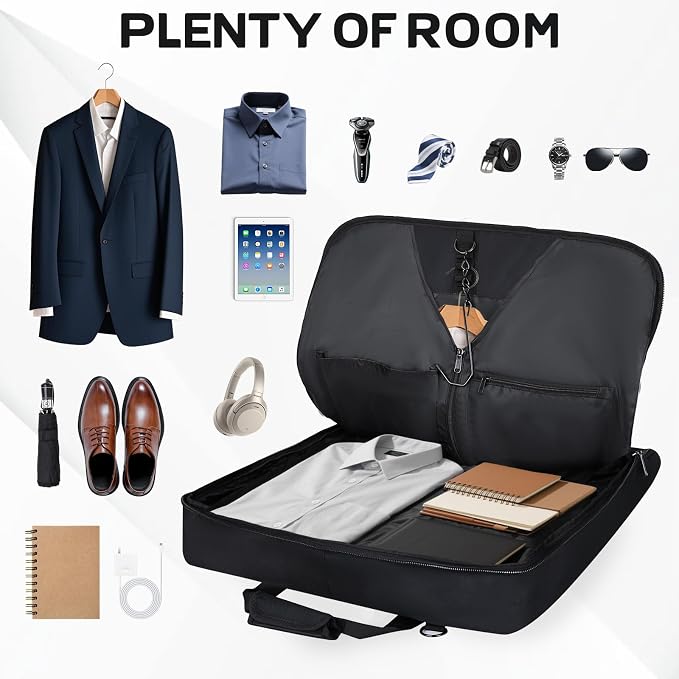 Garment Bags for travel, Hanging clothes Bag for Men Women, Suit Bags - Image 3