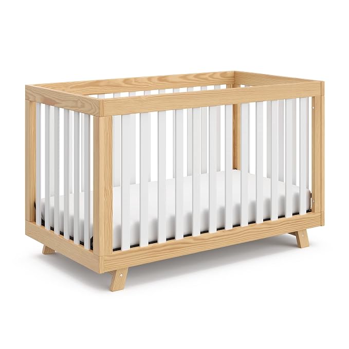 Storkcraft Beckett Convertible Crib – Converts from Baby Crib to Toddler Bed by Storkcraft