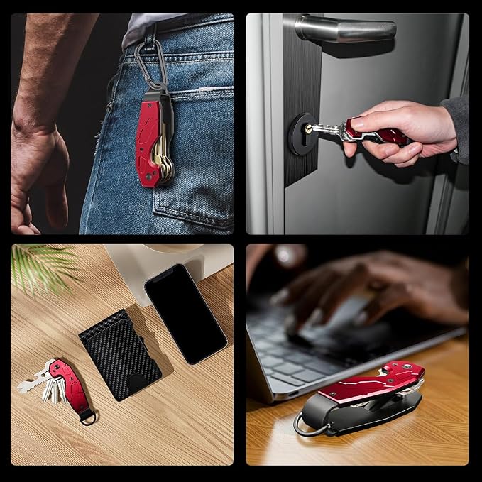 Zeeker Compact Key Organizer Keychain - Image 7