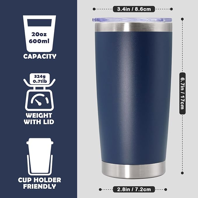 20oz Tumbler Bulk Stainless Steel Tumbler Cup - Image 4