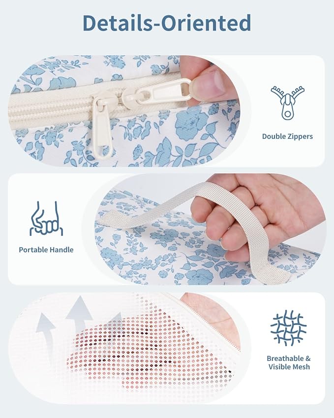 Narwey 7 Set Floral Packing Cubes - Image 5