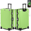 Krute Large Luggage 28 inch Zipperles Suitcase by Krute