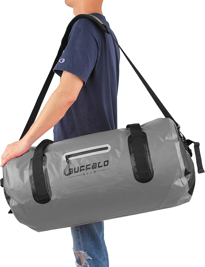 Buffalo Gear Waterproof Duffle Bag 40L 60L 80L Roll-top Dry Bag Heavy Duty - Image 9