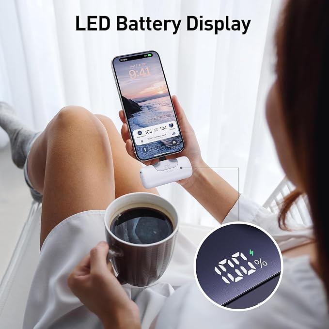 iWALK Portable Charger 5500mAh Next-Gen Small Power Bank 22.5W Fast Charging - Image 5