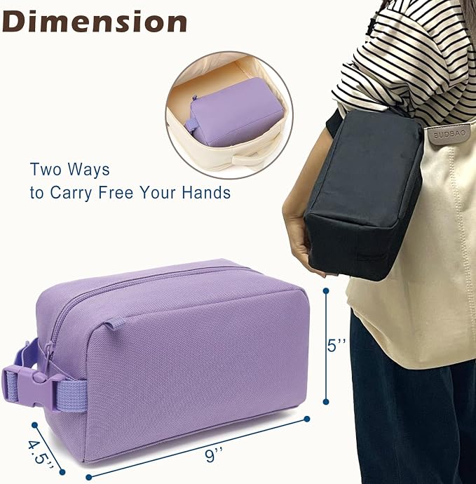 FlowFly Small Insulated Lunch box Portable Soft Bag Mini Cooler Thermal Meal - Image 4