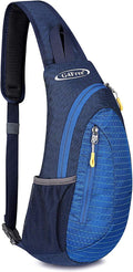 G4Free Sling Bag for Men Women, Small Crossbody Backpack Lightweight Chest by G4Free