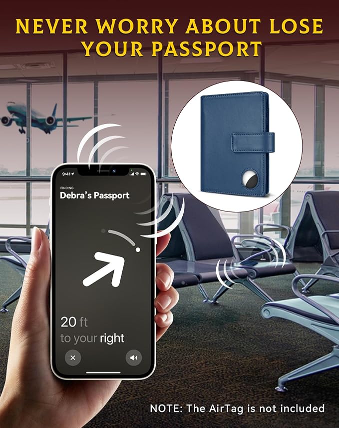 Passport Holder Wallet Cover Case - Image 2