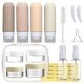 16 Pack Travel Bottles Set for Toiletries, Leakproof Travel Containers for by Mrsdry