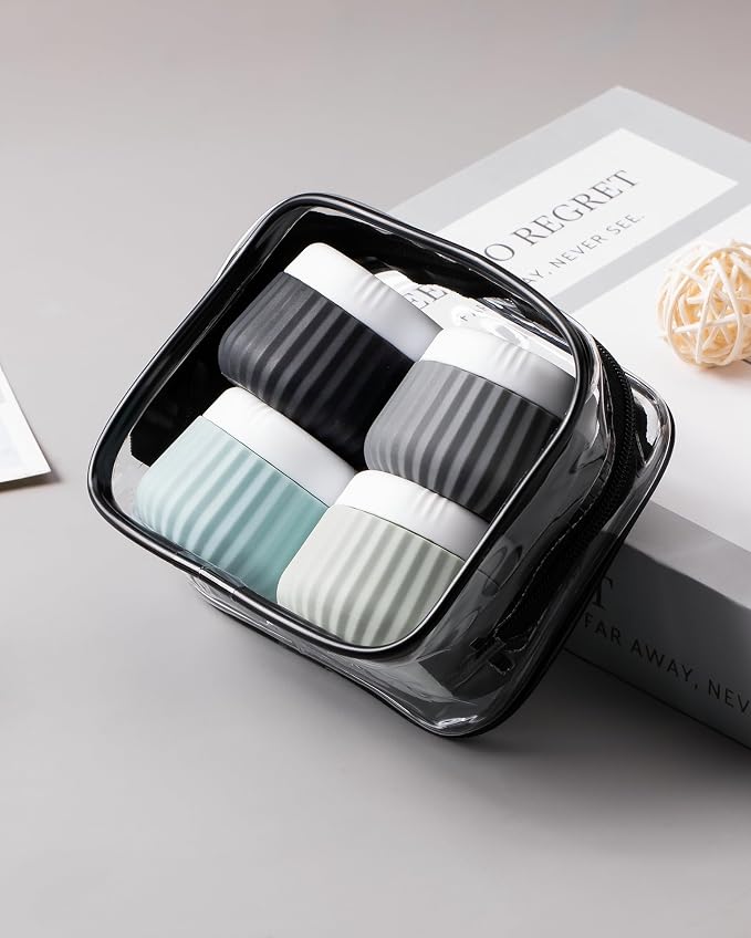 Travel Containers for Toiletries 4 Pack, TSA Approved Travel Size Toiletries - Image 5