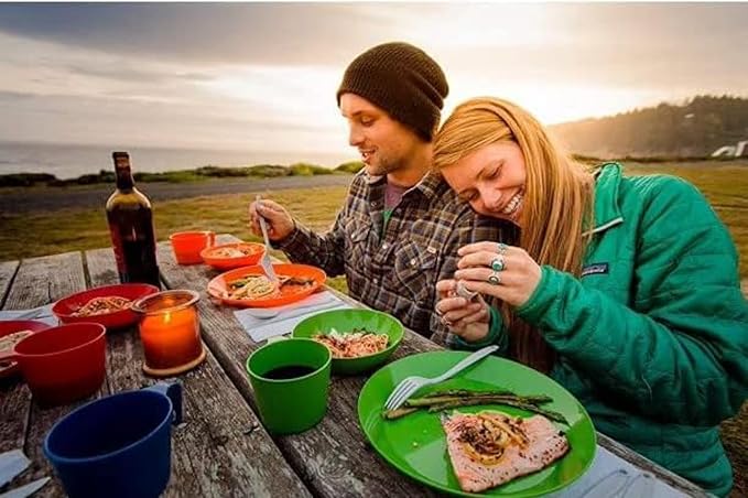 GSI Outdoors Cascadian 1 Person Table Set I 6-Piece Camping, Backpacking Mess - Image 3