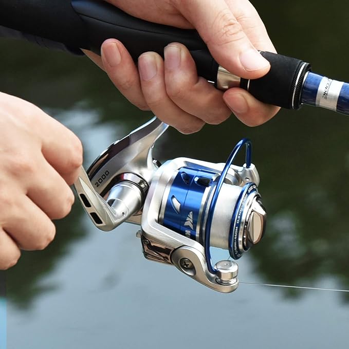 KastKing Compass Telescopic Fishing Rods and Combo, Sensitive Graphite - Image 8