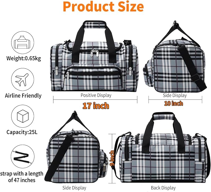 17 inch Small Duffle Bag - Image 6