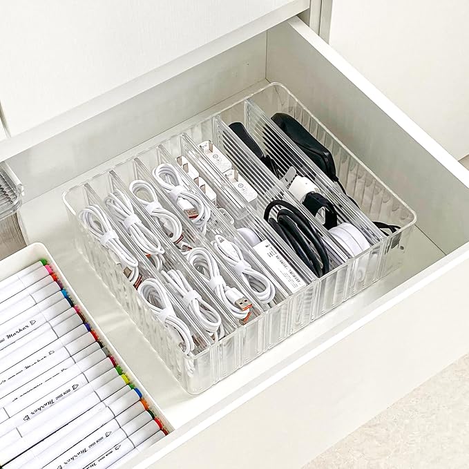 Yesesion Clear Cord Organizer Box - Image 4