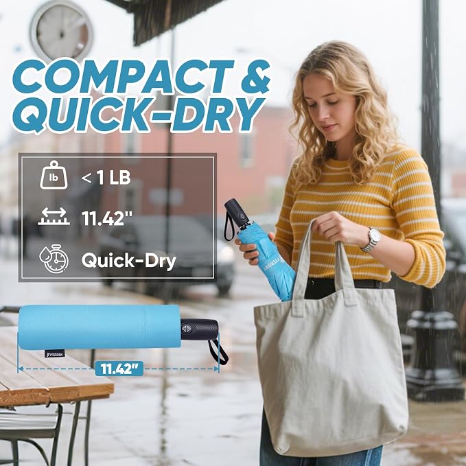 PTEROMY Windproof Compact Travel Umbrellas - Image 4