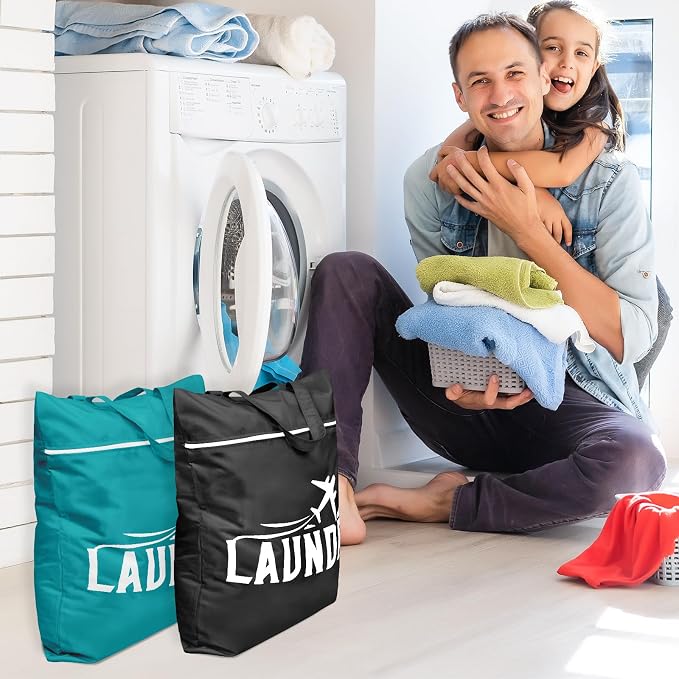 2 Pcs Large Travel Laundry Bag - Image 3