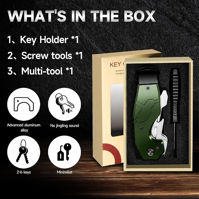 Zeeker Compact Key Organizer Keychain - Image 8