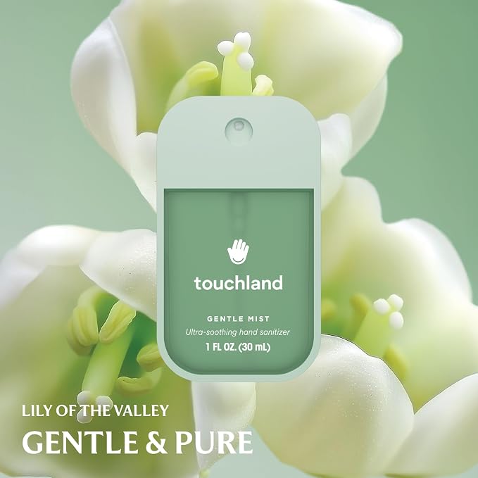 Touchland Glow Mist + Gentle Mist + White Mist Case, Scented and Stylish - Image 3