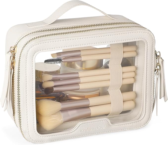PACKISM Double Layer Clear Makeup Bag by Packism