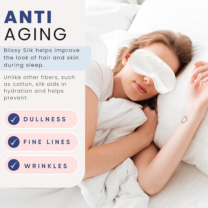 Blissy Silk Sleep Mask - Image 6