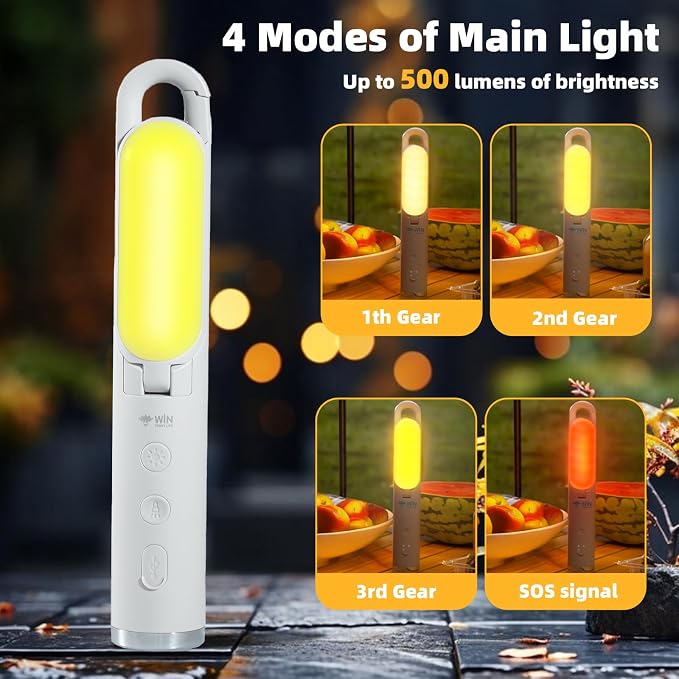 LED Camping Lantern, Rechargeable Emergency Light - Image 5