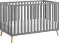 Oxford Baby Cozy Nest Convertible Island Crib, Dove Gray/Natural by OxfordBaby
