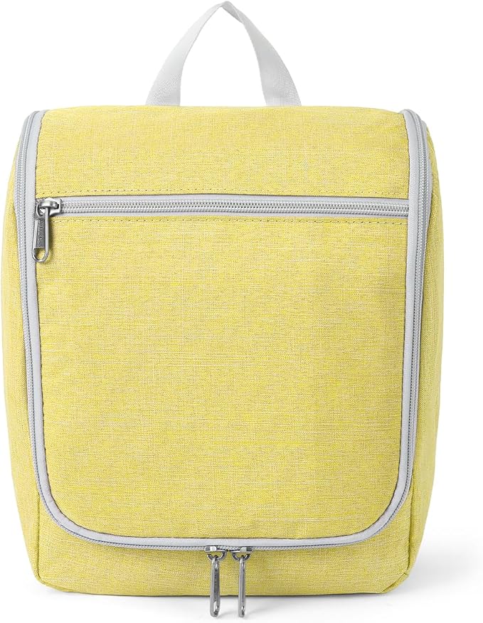 Travel Hanging Toiletry bag for Men & Women, Water-resistant Sturdy Nylon by DellaGao