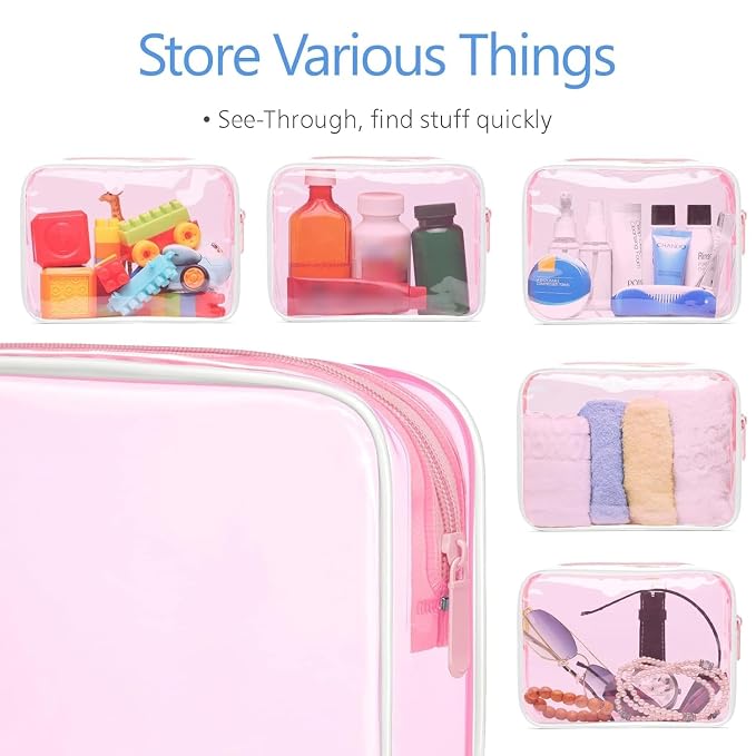 PACKISM Clear Makeup Bags - Image 4