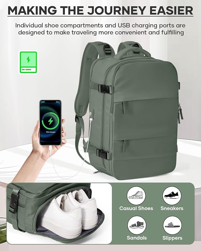 Vacuum Backpack Travel With Pump, Mochila De Viaje Compresion Al Vacio - Image 7