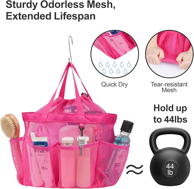 F-color Mesh Shower Caddy Portable - Image 4