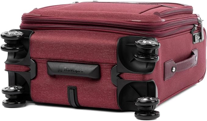 Travelpro Platinum Elite Softside Expandable Carry on Luggage, 8 Wheel Spinner - Image 4