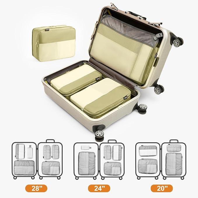 6 Set Compression Packing Cubes - Image 5