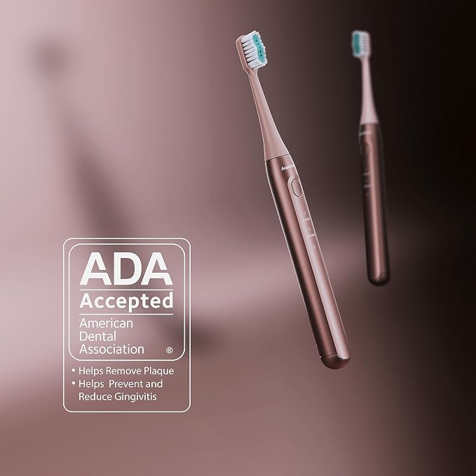 Aquasonic Icon ADA-Accepted Rechargeable Toothbrush | Magnetic Holder & Slim - Image 7
