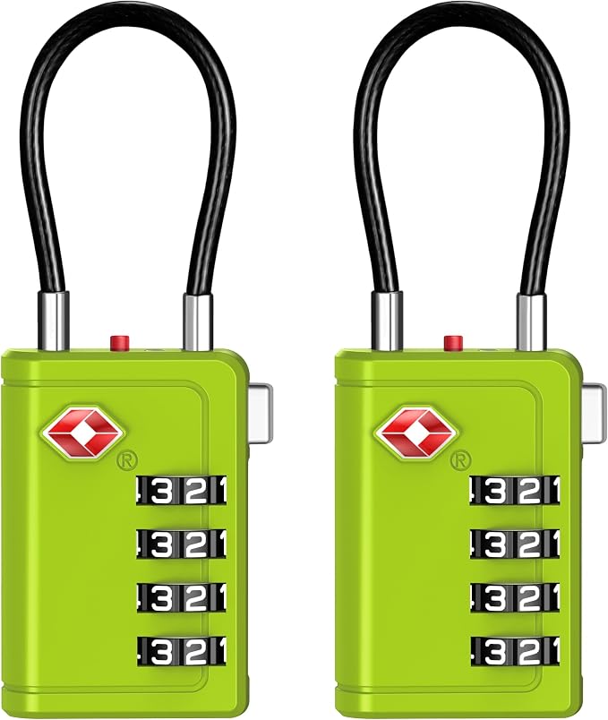 Puroma TSA Approved Luggage Travel Locks by Puroma