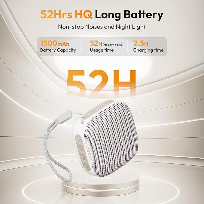 Portable Sound Machine for Travel, Mini Noise Machine - Image 6