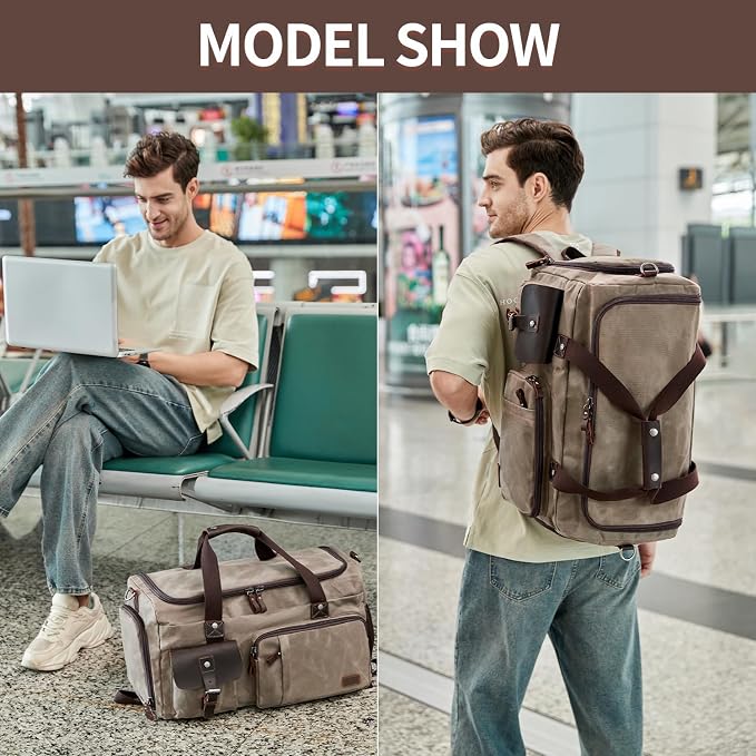 Travel Duffle Bag Weekender Bag - Image 2