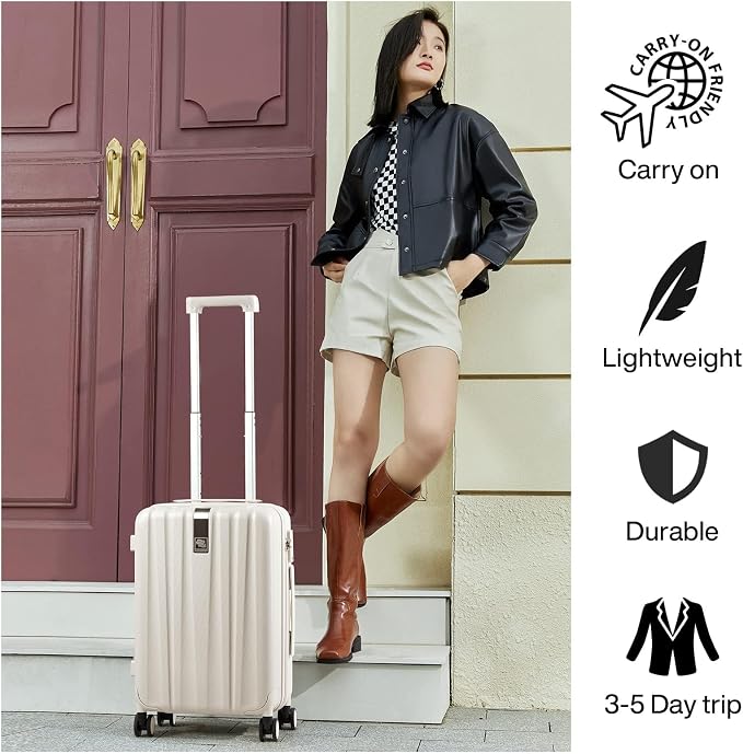 Hanke 24 Inch Luggage Suitcases - Image 9